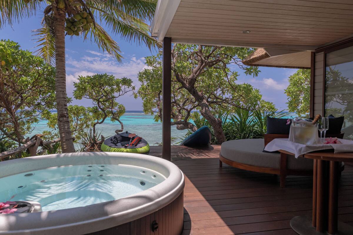 Luxury Suite, Ocean View | Terrace/patio