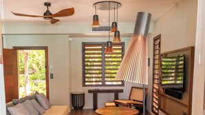 Luxury-Suite, Meerblick | Wohnbereich
