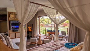 Luxury-Bungalow, auf dem Wassser