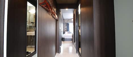 Mörkläggningsgardiner och gratis wi-fi