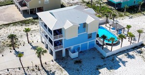 Exterior - 6 Bedroom / 4 full, 3 half baths / Pool / Elevator/ Golf Cart (Navarre Beach)