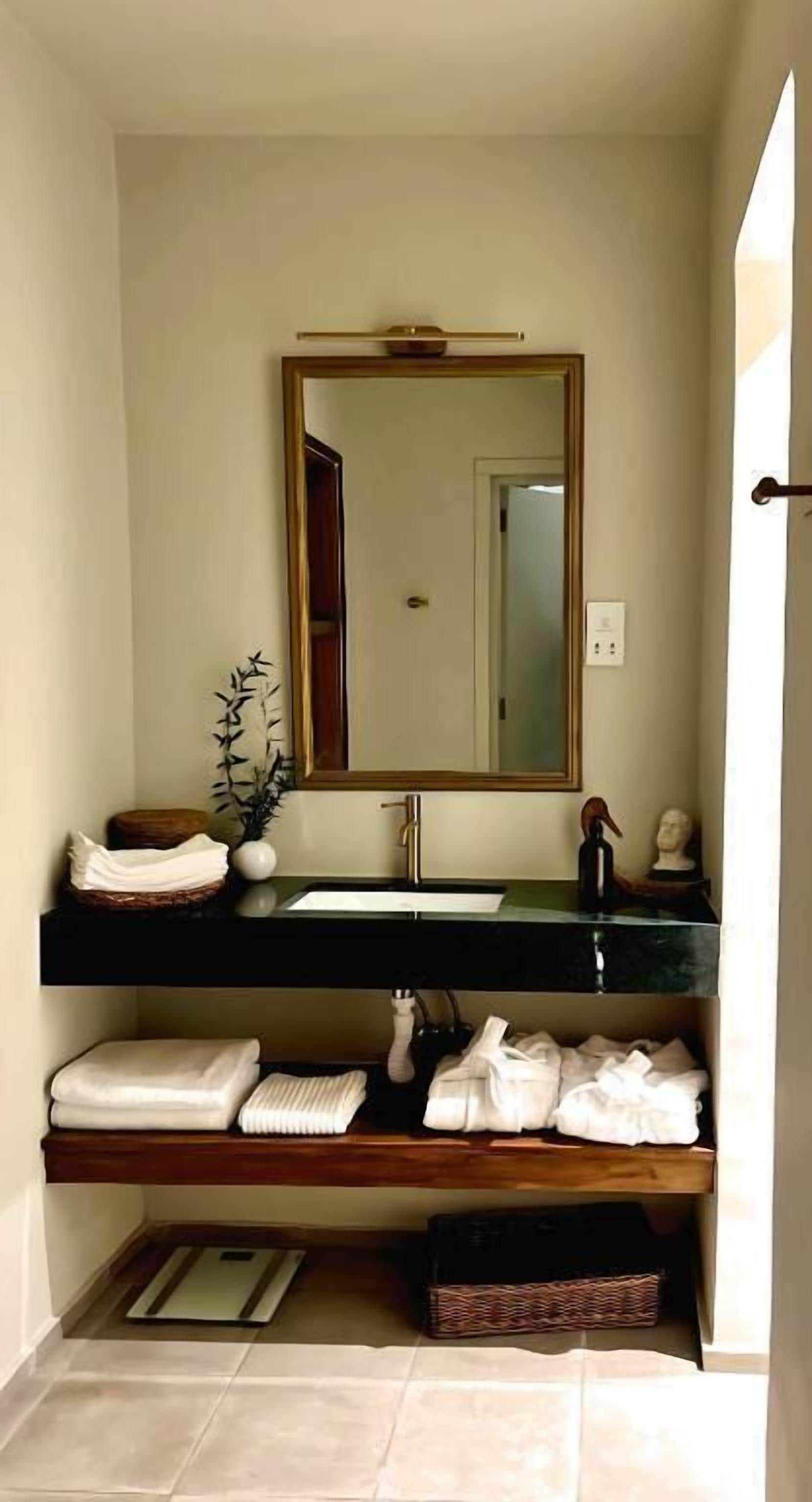 Individually decorated, individually furnished, desk, laptop workspace