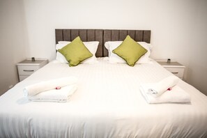 3 bedrooms, iron/ironing board, travel cot, WiFi