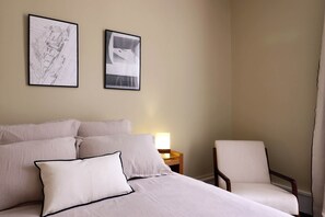 1 chambre, fer et planche Ă repasser, Wi-Fi, literie fournie