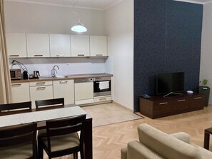 Comfort Apartment | Private kitchen - Rezidence Ostrovní (Prague)