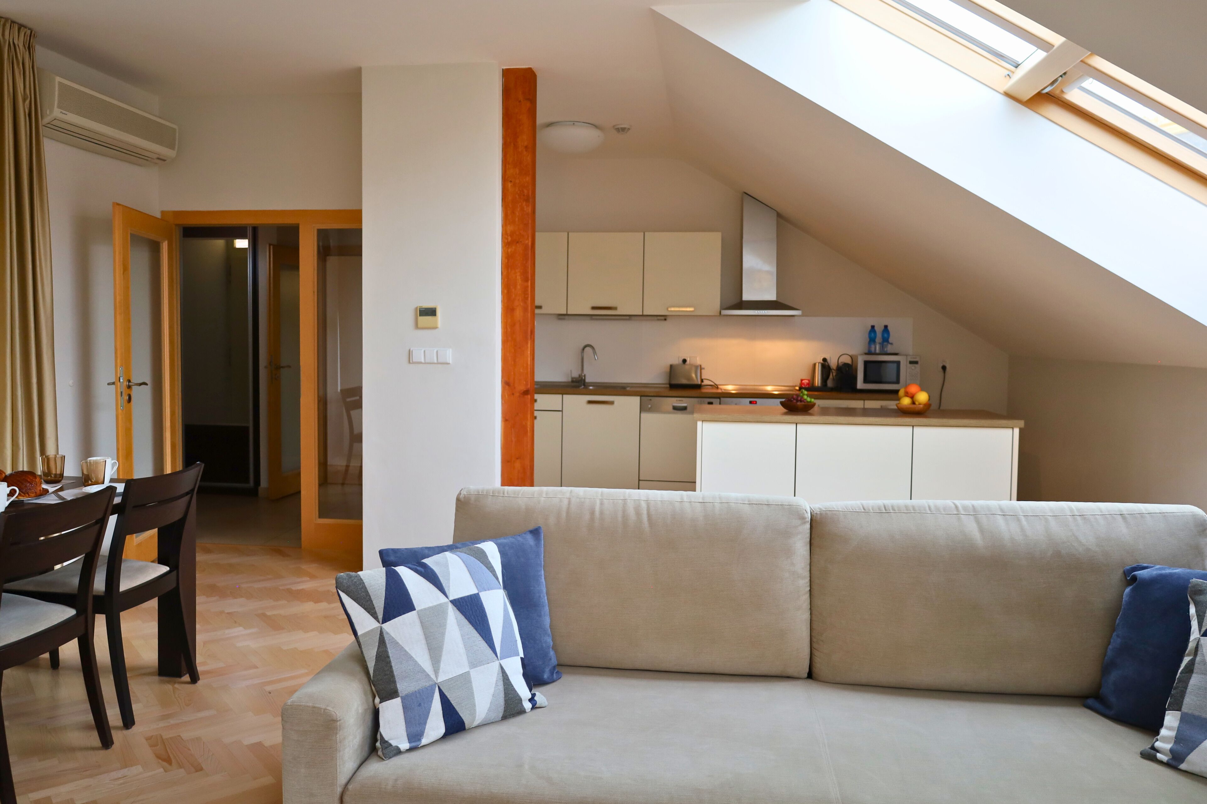Family Apartment, Balcony, Courtyard View