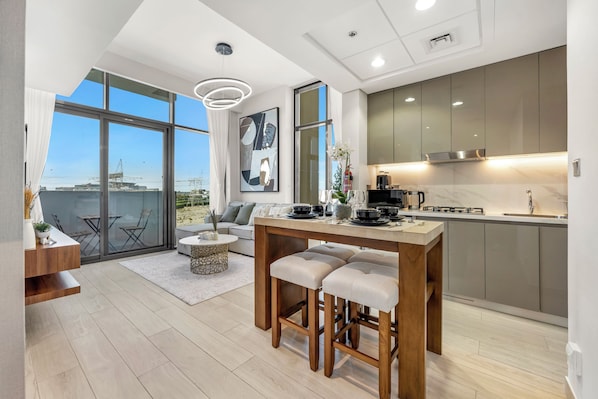 Economy Studio | Living area