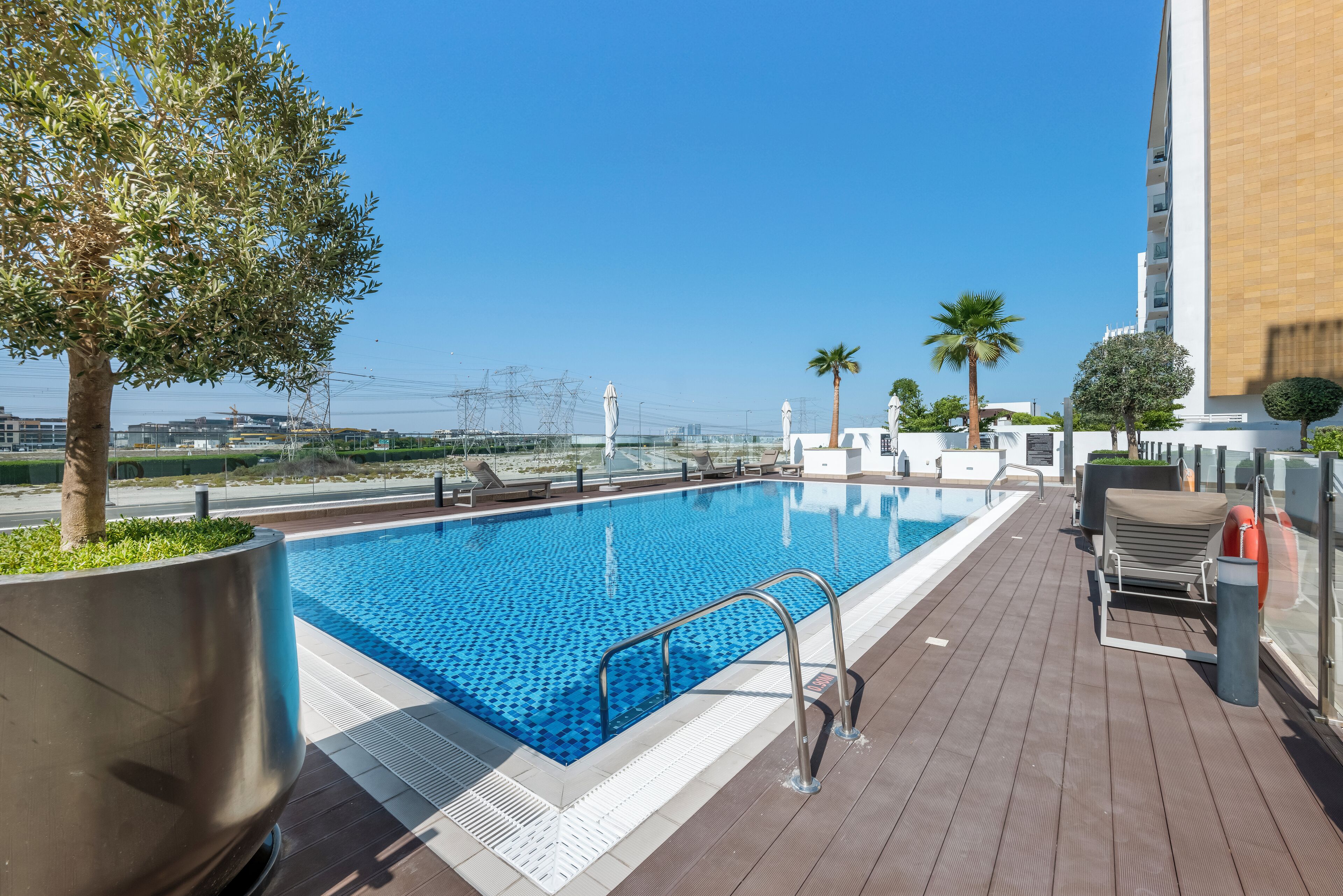 Alberca al aire libre 