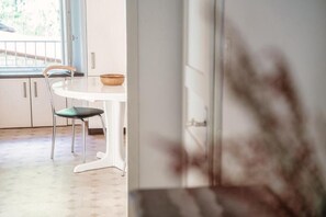 Comfort-lejlighed - bjergudsigt | Spisestue