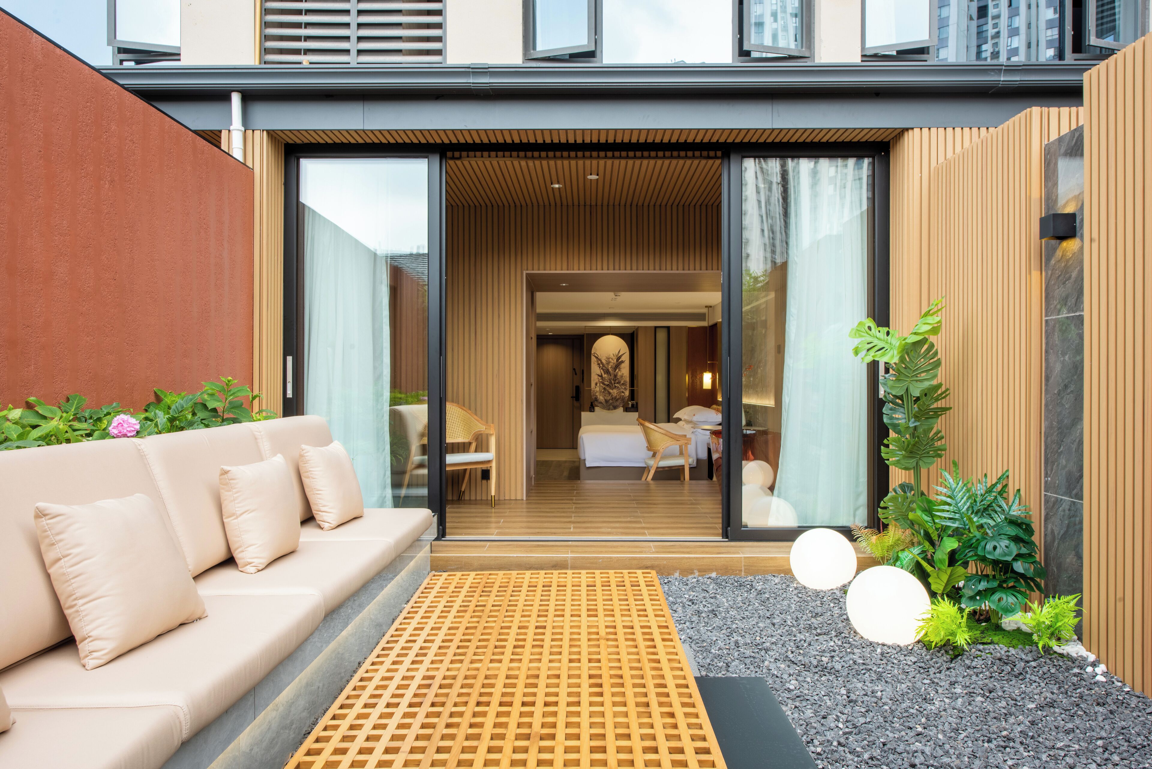 Habitación doble superior | Vistas al jardín