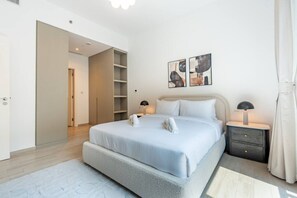 1 室のベッドルーム、アイロン / アイロン台、WiFi、ベッドシーツ
