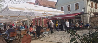 Apartment with balcony, only 200 meters from the village square Altkötzschenbroda on the Elbe cycle path.