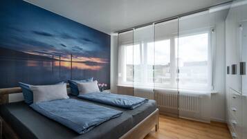 1 Schlafzimmer, Bügeleisen/Bügelbrett, kostenloses WLAN, Bettwäsche