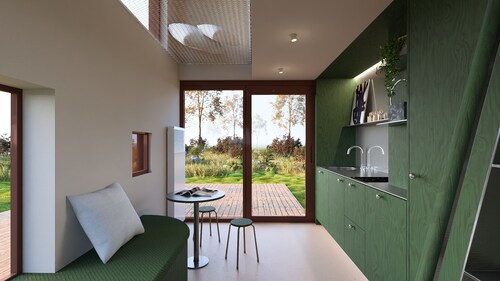 Tiny house: the beige one