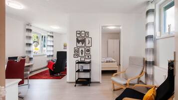 1 habitación, wifi y ropa de cama