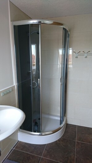 淋浴设施、毛巾、卫生纸