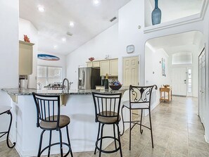 Fridge, microwave, oven, stovetop - Family Getaway Near Disney, & all Theme parks. Arcade games, themed rooms, no resort fees. Offering Pickel ball court (Clermont)