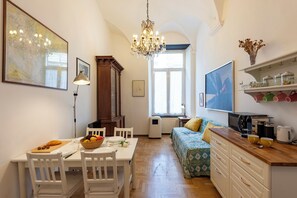 Appartement Standard, plusieurs chambres (Central Apartment Porta Soprana) | Restauration