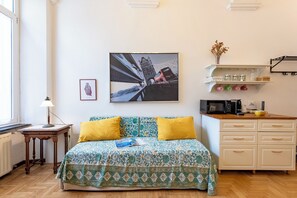 Standard-Apartment, Mehrere Schlafzimmer (Central Apartment Porta Soprana) | Innenbereich