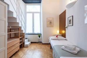 Standard Apartment, Multiple Bedrooms (Central Apartment Porta Soprana) | 2 bedrooms, iron/ironing board, free WiFi, bed sheets