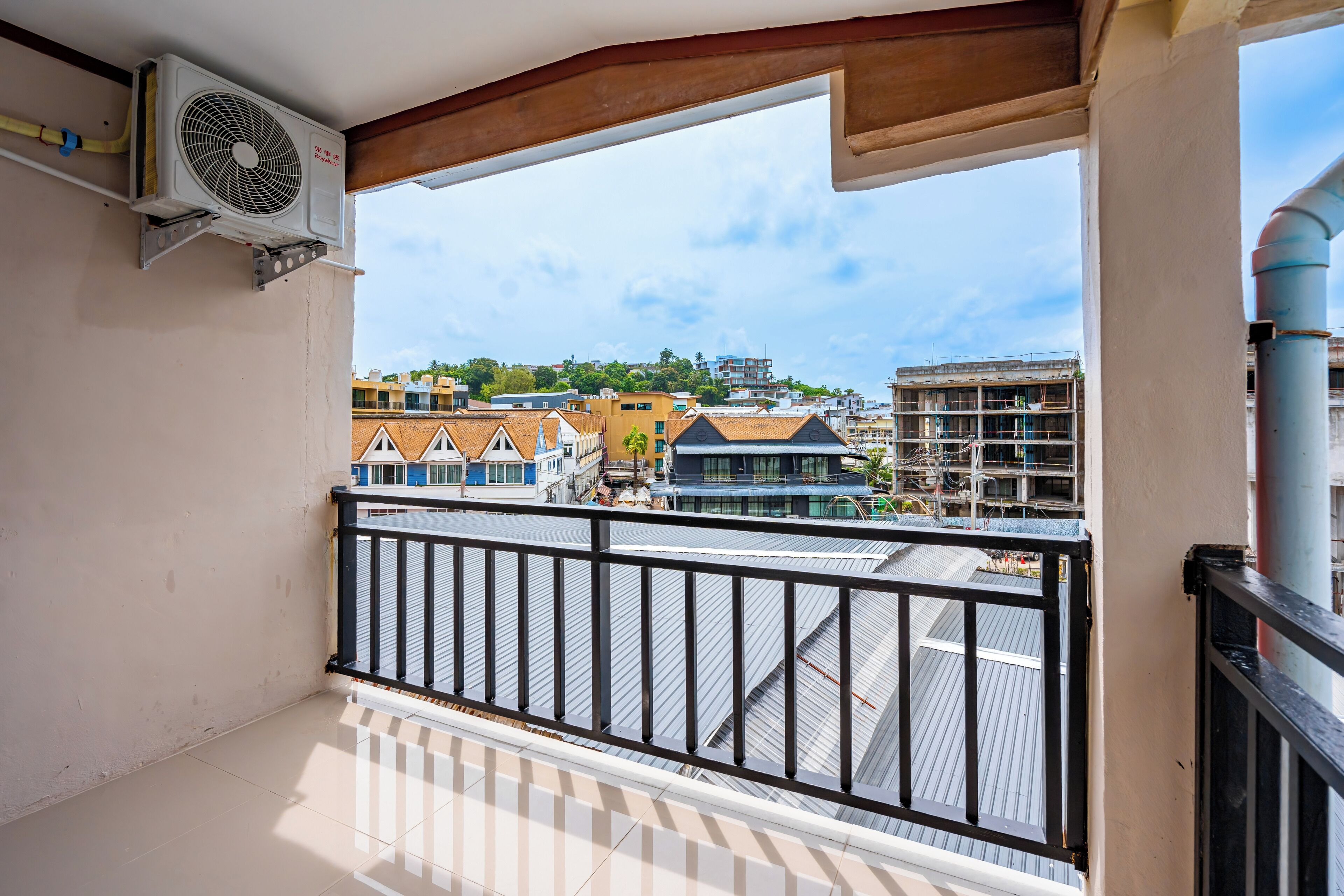 Familien-Vierbettzimmer | Terrasse/Patio