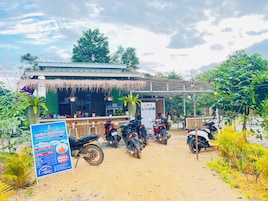 Fachada de la propiedad