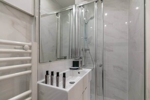 Free toiletries, hair dryer, toilet paper