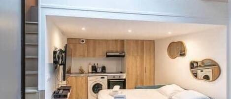 Fer et planche à repasser, Wi-Fi, draps fournis