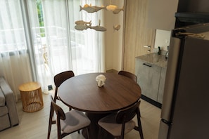 Luxury Apartment | Private kitchen | Coffee/tea maker, dining tables - Spirit of Terrenas (Las Terrenas)