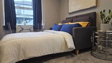 1 chambre, fer et planche Ă repasser, Wi-Fi, draps fournis