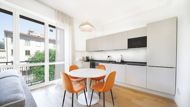 Appartement Confort, balcon | Coin séjour | Télévision à écran plat