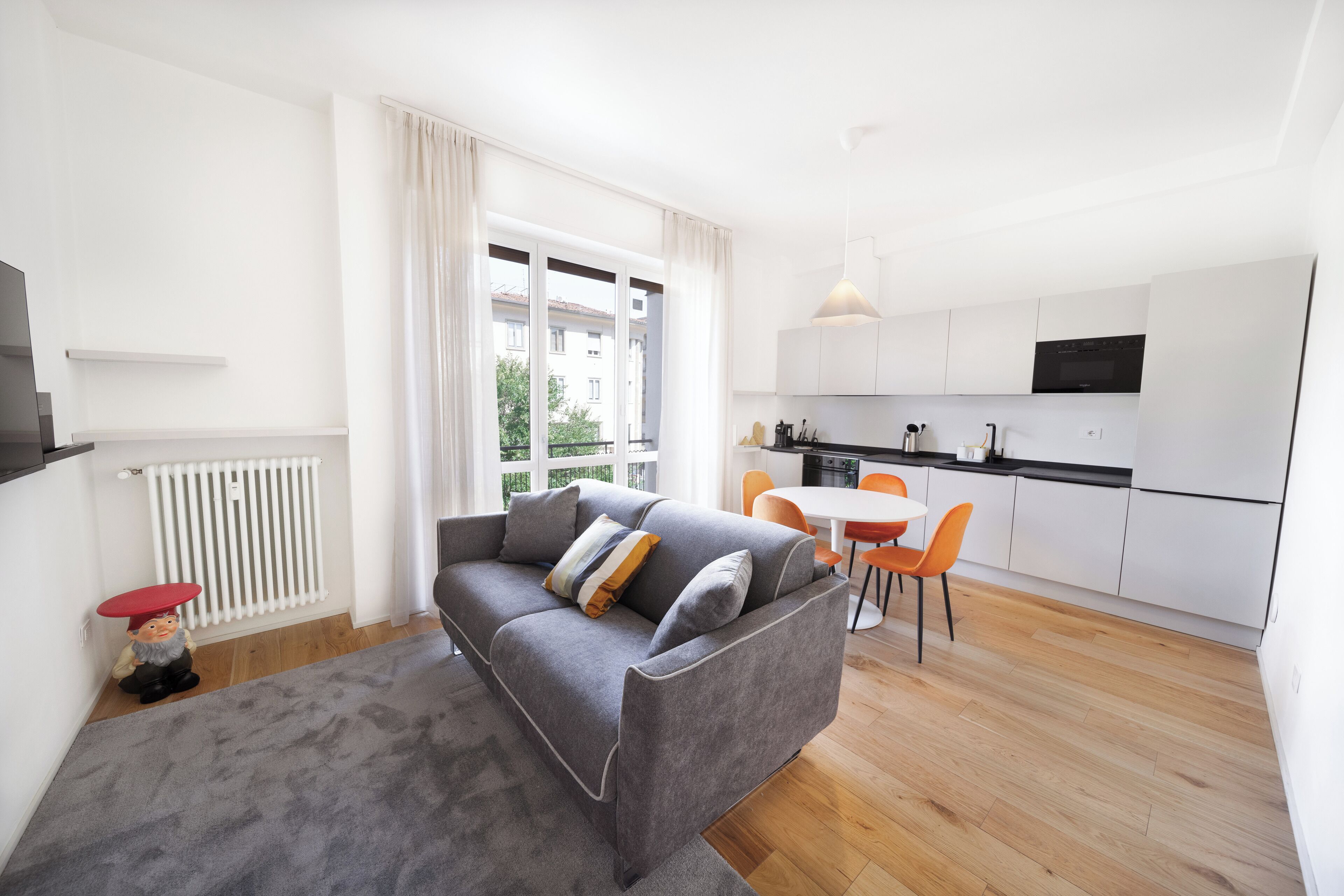 Comfort-lejlighed - balkon | Opholdsområde