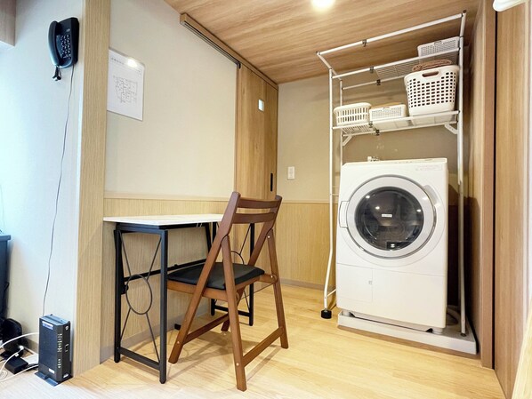 Family Apartment, Non Smoking, Kitchen | Blackout drapes, soundproofing, iron/ironing board, free WiFi
