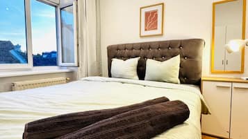 1 Schlafzimmer, Bügeleisen/Bügelbrett, Bettwäsche