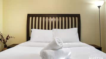 2 bedrooms, desk, iron/ironing board, free WiFi