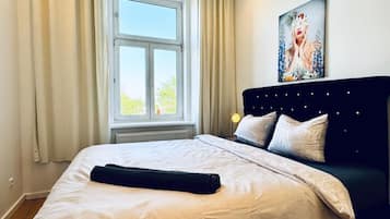 1 Schlafzimmer, Bügeleisen/Bügelbrett, Bettwäsche
