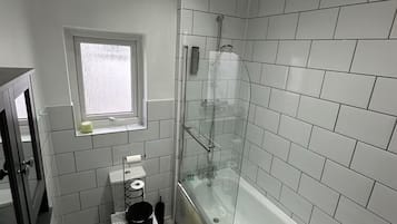 Towels, soap, toilet paper