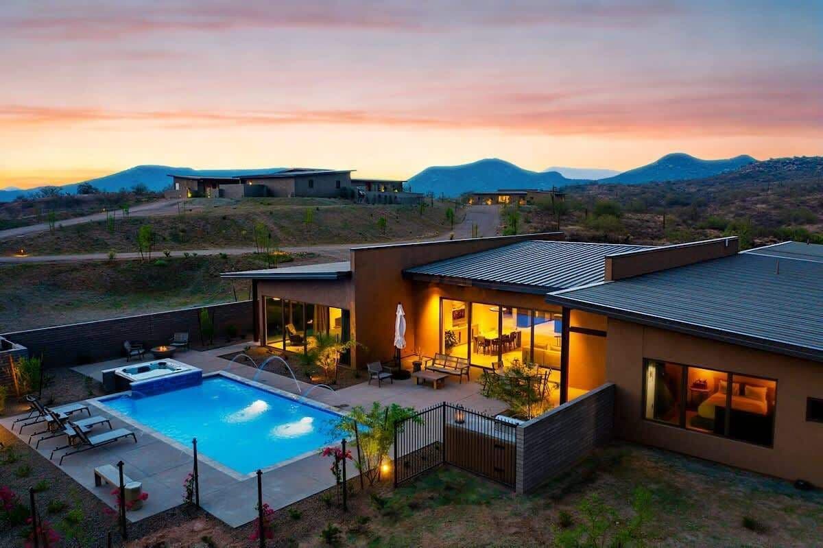 Una piscina climatizada