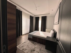 Suite Luxe, vue ville | Draps en coton égyptien, literie de qualité supérieure