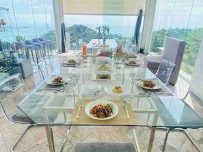 Villa, 6 Bedrooms, Smoking, Private Pool | Dining room
