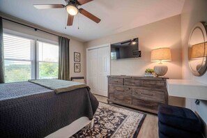 Desk, iron/ironing board, travel cot, WiFi