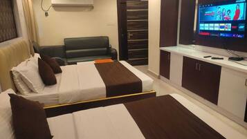 Deluxe suite | Een kluis op de kamer, gratis wifi