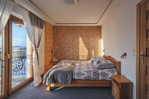 Apartament typu Deluxe z balkonem i widokiem na góry | Iron/ironing board, free WiFi - Willa Pasieka Apartamenty Domki (Bukowina Tatrzanska)