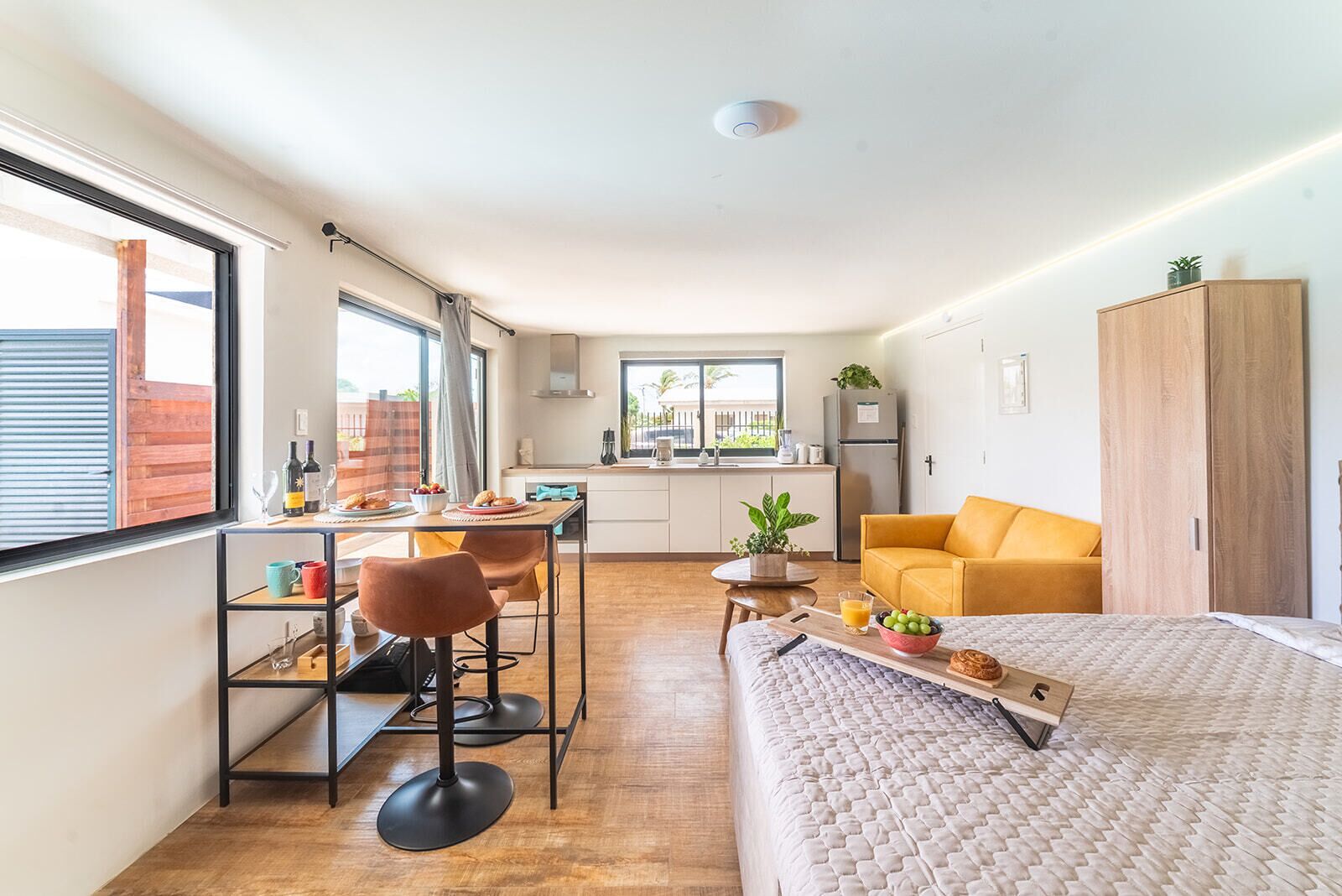 1 bedroom, iron/ironing board, free WiFi, bed sheets