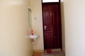 Towels, soap, toilet paper