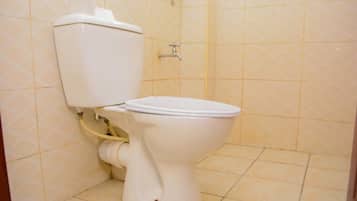 Towels, soap, toilet paper