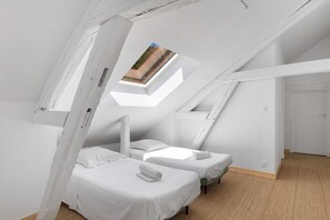 5 chambres, Wi-Fi, literie fournie