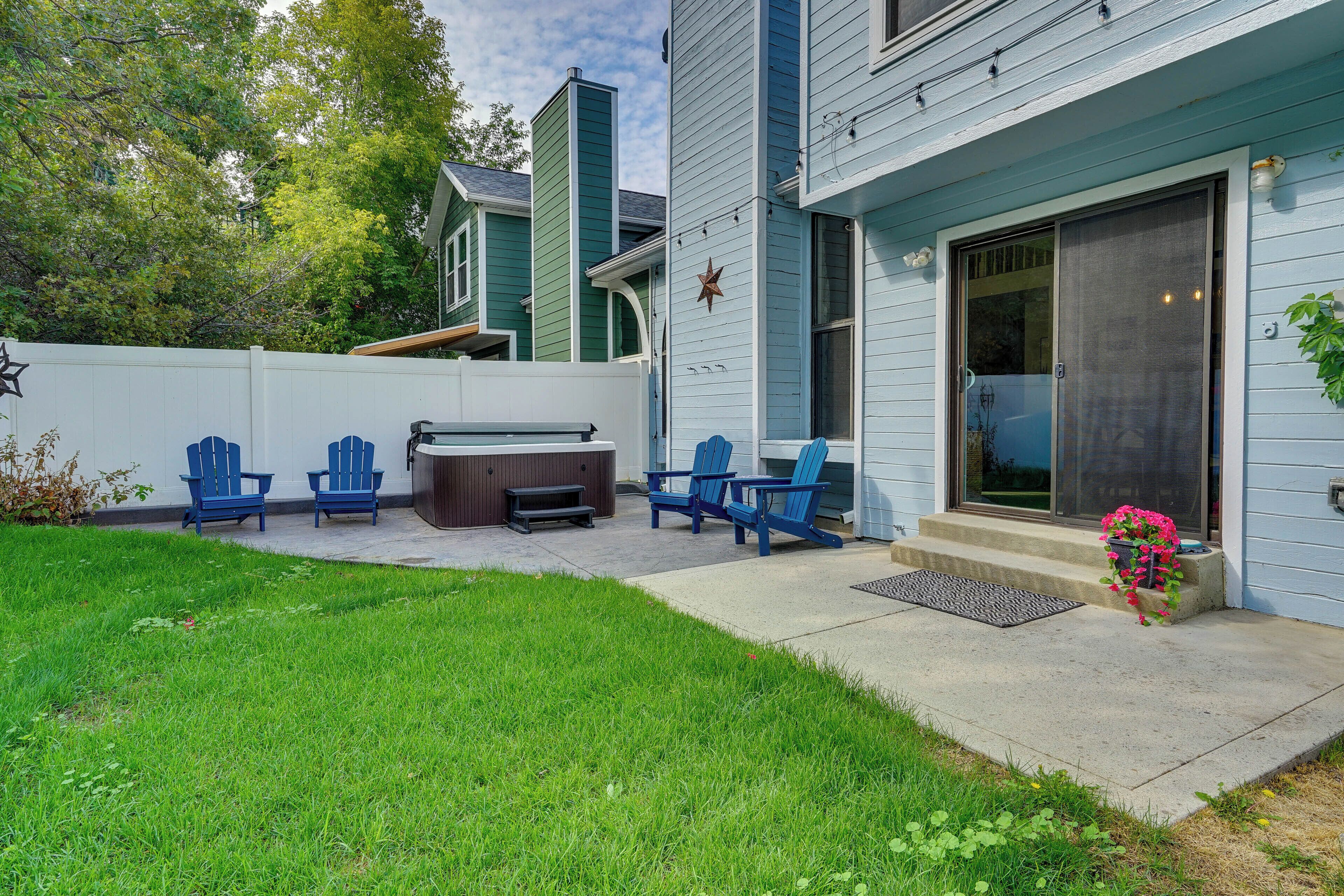 Façade de l’hébergement