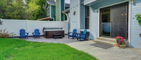 Façade de l’hébergement