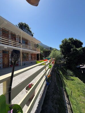Fassade der Unterkunft